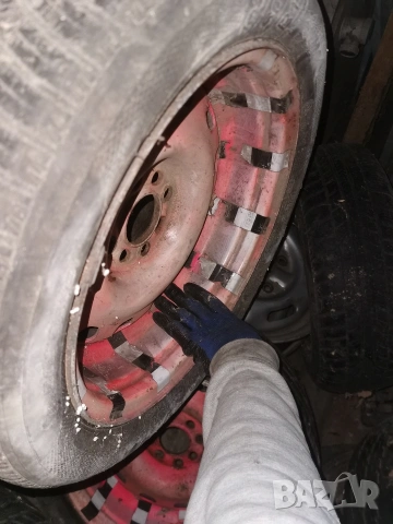 обърнати джанти 15" 4х108 и 4х100 , снимка 4 - Гуми и джанти - 53104187