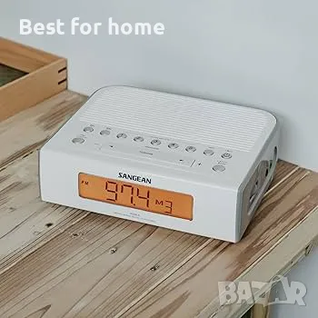 Радио с часовник Sangean RCR-5 Radio Alarm Clock, снимка 5 - Радиокасетофони, транзистори - 49044662