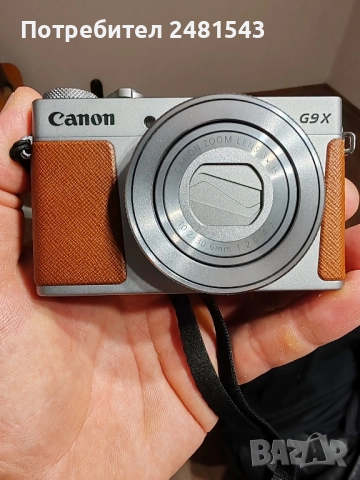Canon G9X mark ll , снимка 3 - Фотоапарати - 52119879