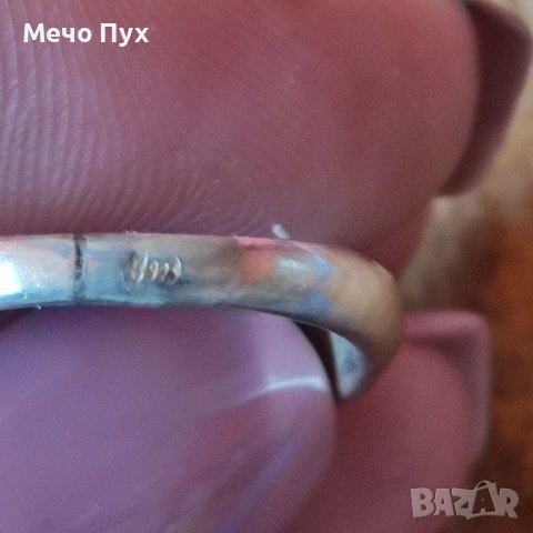 Сребърен пръстен (4), снимка 6 - Пръстени - 40447432
