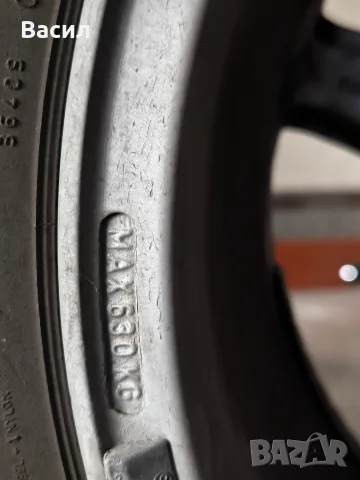 Оригинални лети джанти OZ Racing 15" 5x112 за Mercedes (W124) с гуми 205/60 R15, снимка 4 - Гуми и джанти - 55841861