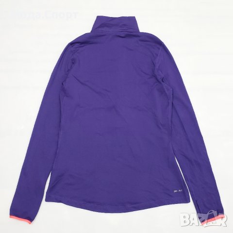 Nike Pro 665885 1/2 Microfleece Оригинален Микрополар Блуза Полар Отвор за Палец (XL), снимка 4 - Блузи с дълъг ръкав и пуловери - 38984405