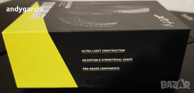  Xtrfy M42 Black оптична геймърска мишка RGB, Черен , снимка 4 - Клавиатури и мишки - 40428461