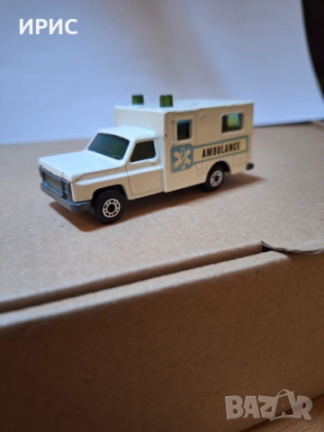 Метална количка линейка