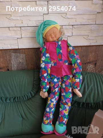 Голяма декорираща кукла с две лица 45лв, снимка 3 - Декорация за дома - 41260453