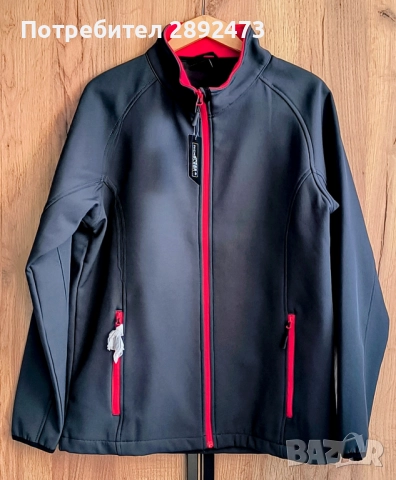 Зимно яке CRIMSON CUT, Софтшел яке Printer Red Flag и James & Nicholson , снимка 9 - Якета - 52263044