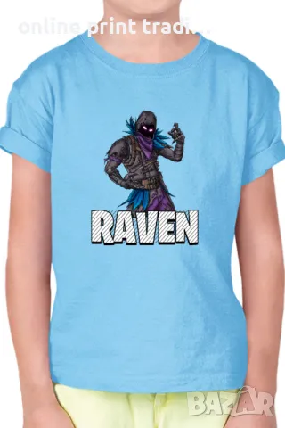 Детска тениска Фортнайт Fortnite Raven 02, снимка 15 - Детски тениски и потници - 48524305
