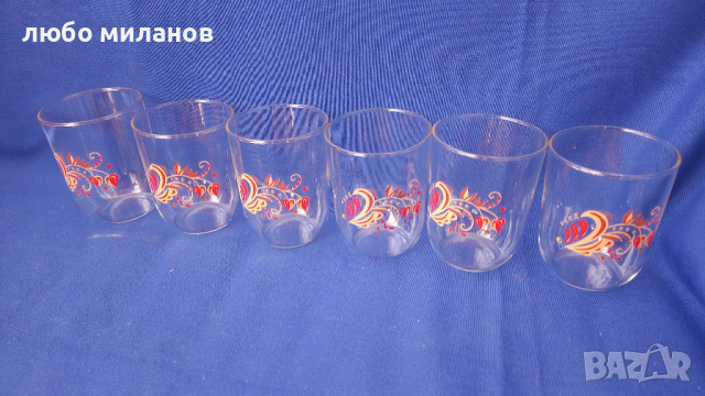 Тънкостенни руски стакани за чай, комплект 6 бр, снимка 3 - Чаши - 44709713