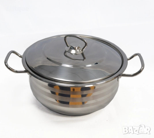 Комплект от три тенджери ИНОКС AREA с турско качество , снимка 7 - Съдове за готвене - 52903912