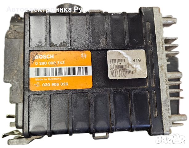 компютър VOLKSWAGEN GOLF PASSAT AUDI BOSCH ,0 280 000 743, 0280000743, 030 906 026