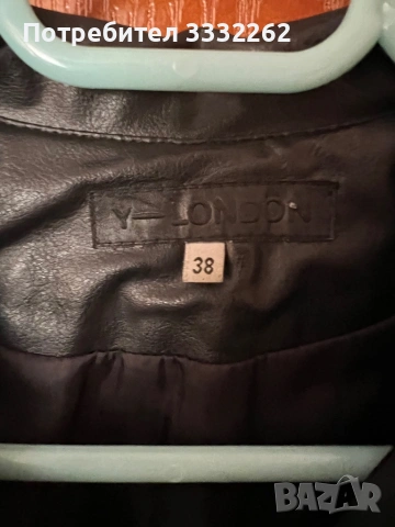 Дамско кожено яке, снимка 2 - Якета - 53800727