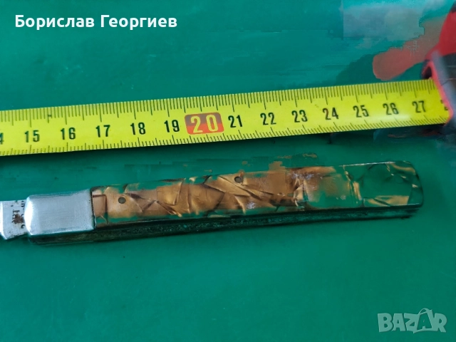 Старо български ножче Велико Търново , снимка 3 - Ножове - 52477471
