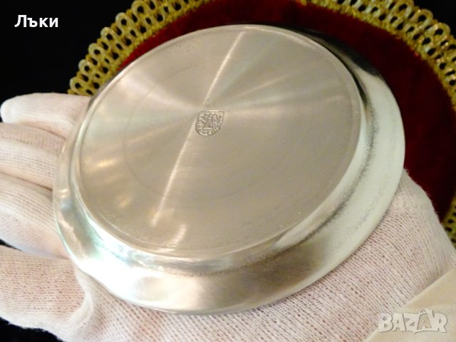 Калаена чиния,ловна картина,Дионис. , снимка 3 - Антикварни и старинни предмети - 41899785