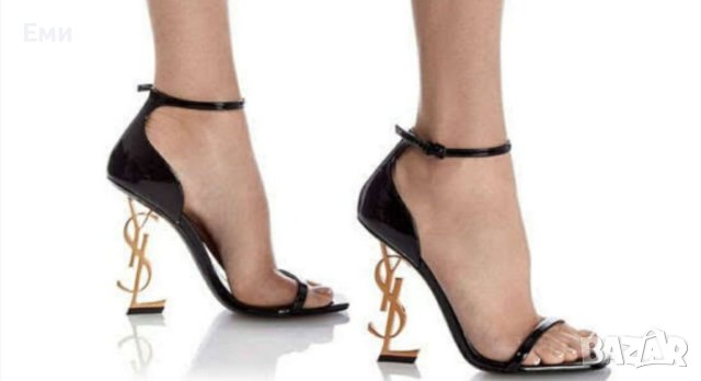 Yves Saint Laurent Луксозни дамски сандали, обувки, чанти YSL, снимка 5 - Дамски обувки на ток - 40911702