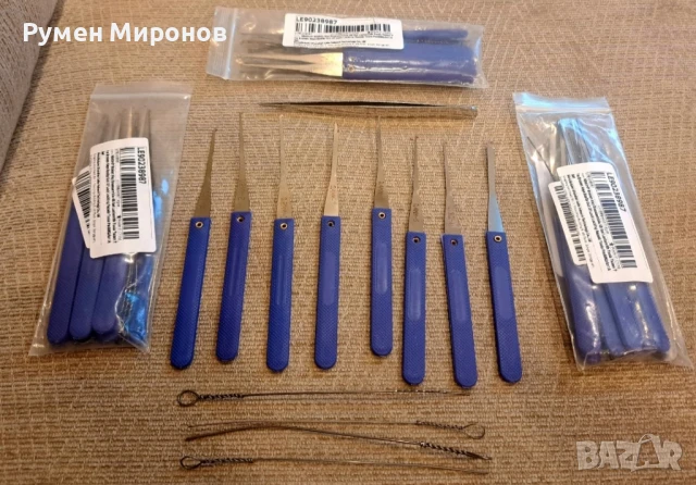 Продавам комплект за изваждане на счупен ключ. 