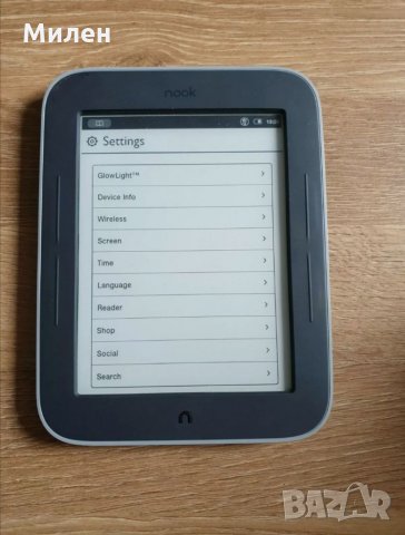 Barnes & Noble Nook Simple Touch GlowLight - NOOK електронен четец с подсветка, снимка 4 - Електронни четци - 33154629