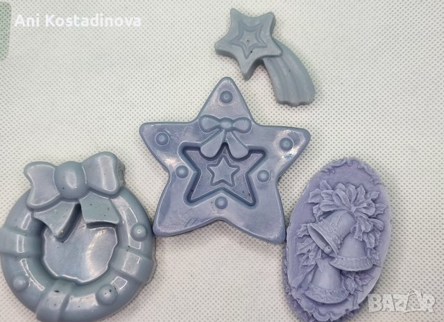 Ръчно изработени коледни сапунчета, снимка 8 - Други стоки за дома - 38832383