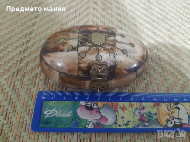 Колекционерска кутия за бижута от камилска кост , снимка 5 - Колекции - 52654832