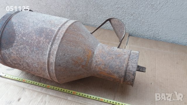 възрожденски метален гюм, съд за мляко - 12 литров , снимка 10 - Антикварни и старинни предмети - 39146725