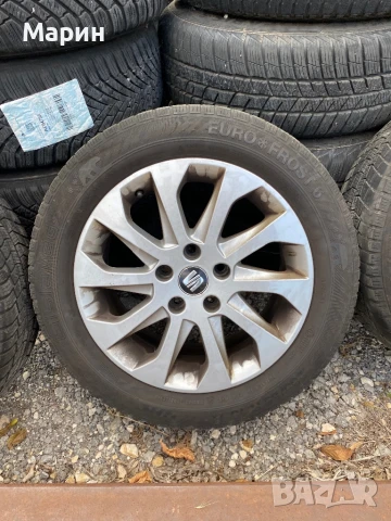 Оригинални лети джанти 5х112 Seat 16 цола, снимка 4 - Гуми и джанти - 51195269