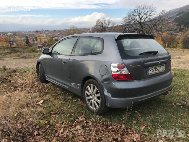 Honda Civic 1.7 CTDi SPORT FACELIFТ, снимка 16 - Автомобили и джипове - 38776655