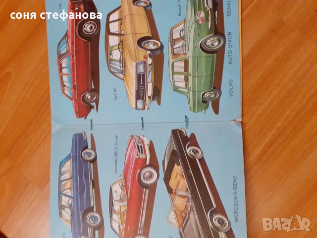 Албум с коли от1971г,ваденки , снимка 3 - Колекции - 36012602