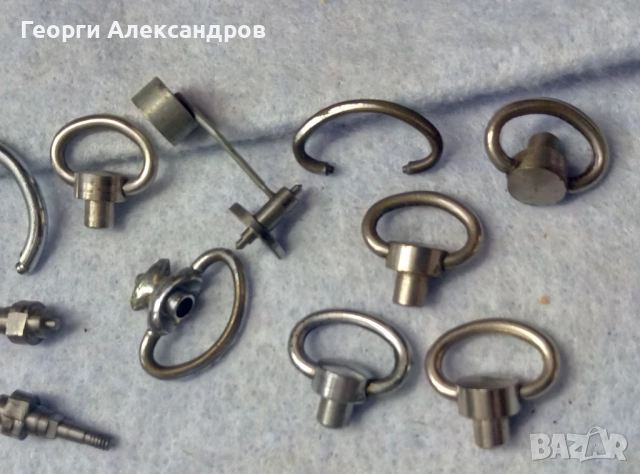 ЧАСОВНИКАРСКИ Лот 12 ЧАСТИ за Стари Механични БУДИЛНИЦИ и ДЖОБНИ ЧАСОВНИЦИ, снимка 3 - Антикварни и старинни предмети - 52776415
