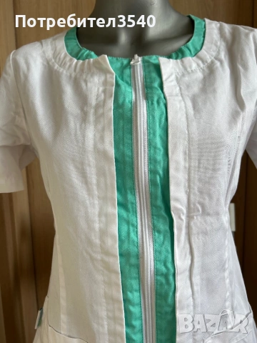 Дамска медицинска престилка с цип B-Well, снимка 5 - Други - 41269523