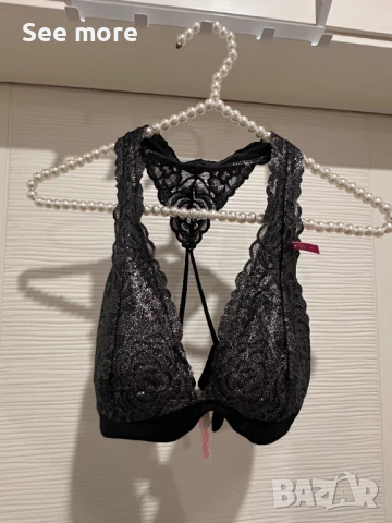 Victoria's Secret бюстие с блясък S