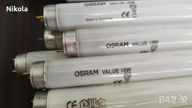 Луминесцентни тръби - Луминесцентни лампи - пури 18W - 14W, снимка 6 - Крушки - 50181989