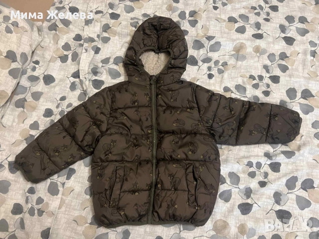 Зимно детско яке,3-4г.,размер 104, снимка 3 - Детски якета и елеци - 52098697