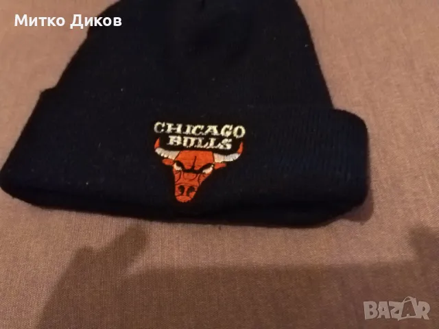 Чикаго Булс Chicago Buls зимна шапка, снимка 2 - Баскетбол - 48144312