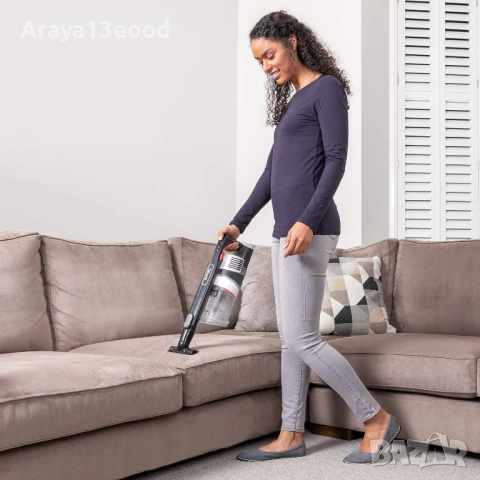 Вертикална безжична прахосмукачка Shark DuoClean IZ201EU Cordless Vacuum Cleaner, снимка 5 - Прахосмукачки - 53825574