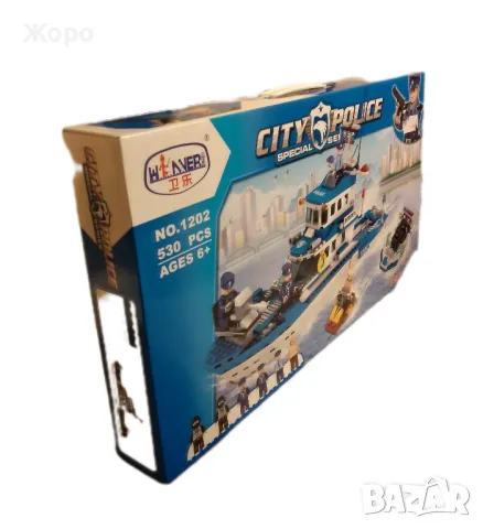 Конструктор кораб от морски граничен полицейски патрул 530 части 0231134, снимка 5 - Конструктори - 48131639