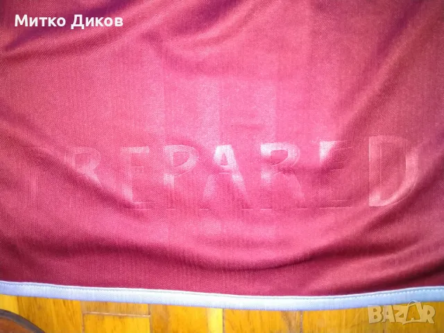 Астон Вила футболна тениска маркова на Макрон №19 Ст.Петров размер М, снимка 9 - Футбол - 47751392