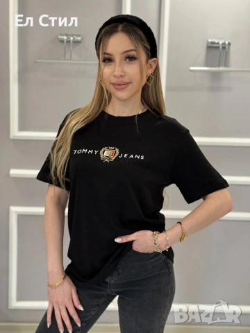 🩷Дамска тениска ✨🔥🔥🔥 👍 ✨𝗣𝗿𝗶𝗰e :16€ НА ЕДРО ✨𝗦ı𝘇𝗲:  SS MM LL 📌6 бр, снимка 8 - Тениски - 53671964