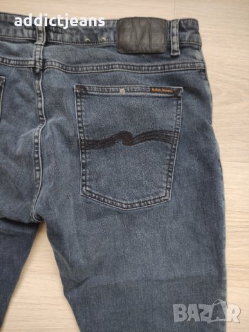 Мъжки дънки Nudie Jeans размер 36, снимка 5 - Дънки - 34078356