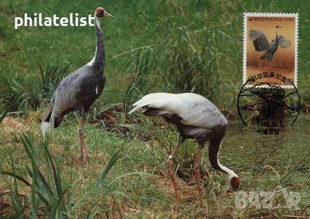 Кореа 1988 - 4 броя Карти Максимум - WWF, снимка 3 - Филателия - 38896677