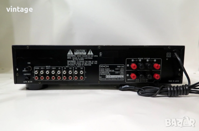 Denon PMA-320, снимка 6 - Ресийвъри, усилватели, смесителни пултове - 51977979