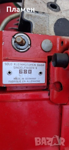Бензинова резачка SOLO 680, снимка 6 - Градинска техника - 53824163