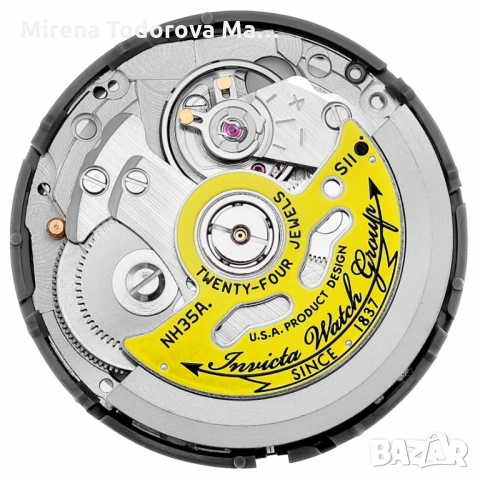 INVICTA Мъжки часовник Автоматичен, Модел 7111 розово злато, снимка 3 - Мъжки - 36070612