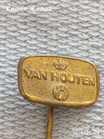 Пет значки стари редки от соца LOKAVIT,CLARKS,VAN HOUTEN за КОЛЕКЦИЯ ДЕКОРАЦИЯ 28692, снимка 8 - Колекции - 50847437