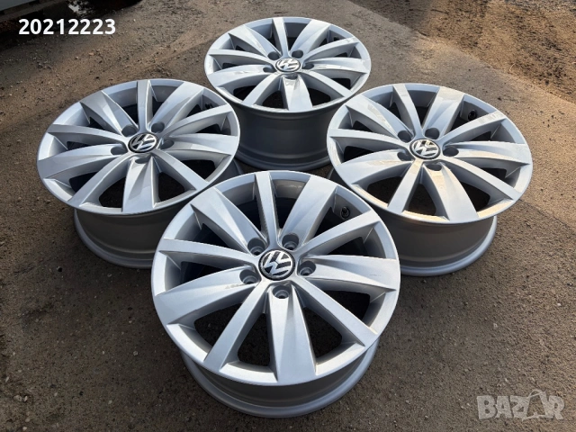 4 броя алуминиеви джанти за Volkswagen Passat  16, снимка 6 - Гуми и джанти - 53724674