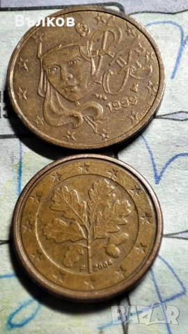 Евро центове, снимка 4 - Нумизматика и бонистика - 53468624