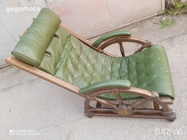 ПРОДАДЕН Стол, кресло, фотьойл, донесен от USA, LIMITED EDITIONS, OLD TEXAS CHAIR, УНИКАТ