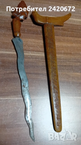 Индонезийска кама Крис.-два модела, снимка 11 - Антикварни и старинни предмети - 48966445