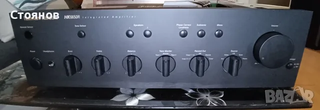 Усилвател HARMAN/KARDON HK6650R, снимка 15 - Ресийвъри, усилватели, смесителни пултове - 55790990
