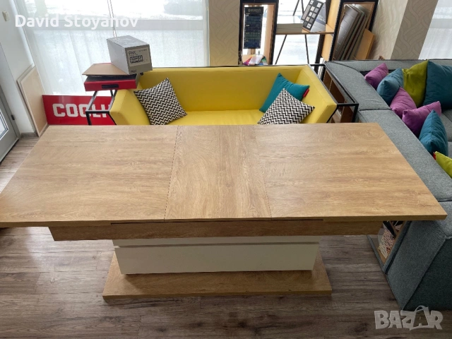 Уникална разтегателна трапезна маса, снимка 2 - Маси - 53333111