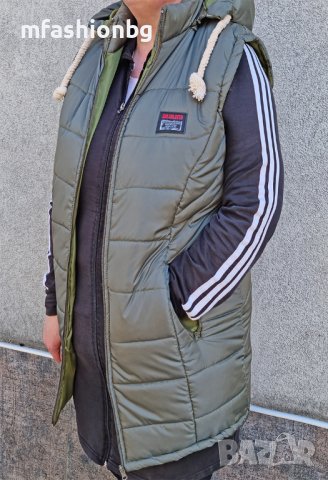 Дамски елеци средна дължина от М до 5XL, снимка 10 - Елеци - 37890116