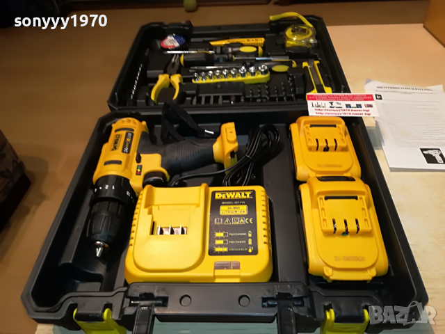 dewalt li-ion 24v+charger+2xbattery 0104222005, снимка 3 - Куфари с инструменти - 36311957
